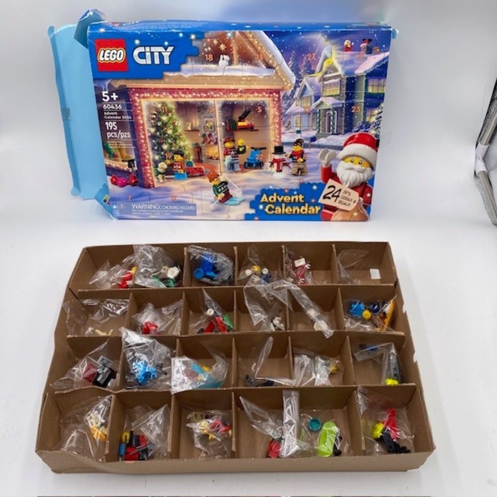 LEGO City 60436 Advent Calendar 2024 Building Toy Set Multi Holiday Christmas